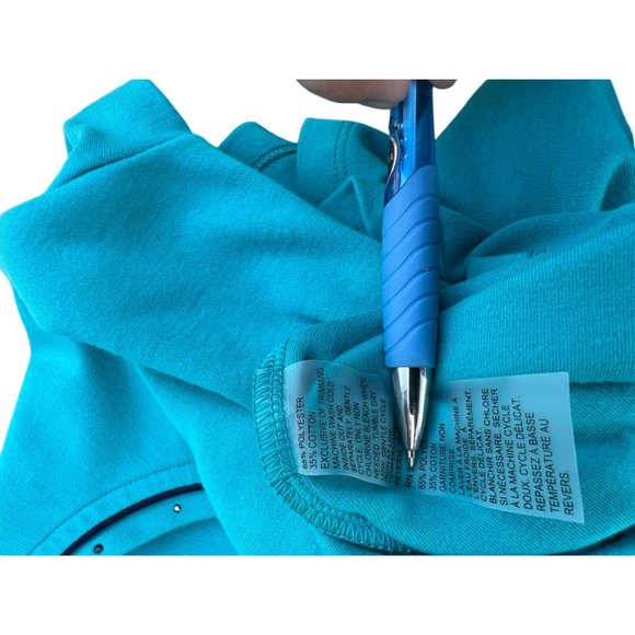 Allison Dailey Petite women’s Jersey top PXS Green sequin Round neck short sleev - Picture 7 of 7